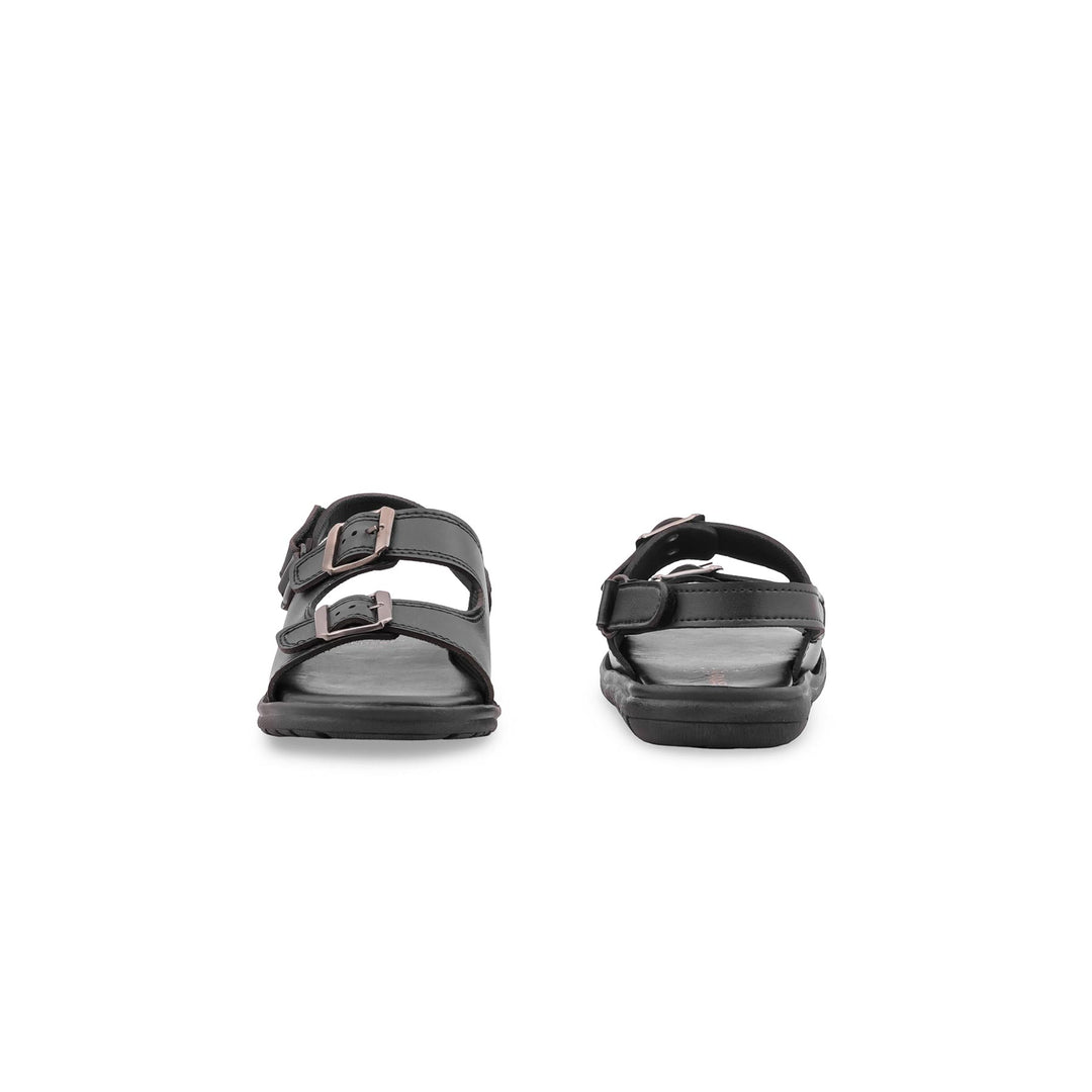 Boys Black Formal Sandal KD2673