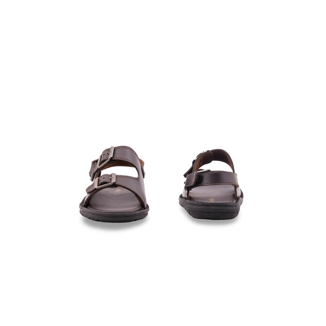 Boys Brown Formal Sandal KD2673