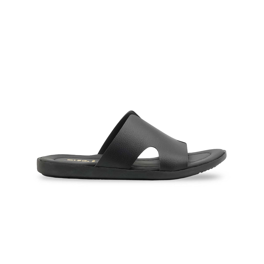 Boys Black Formal Slipper KD2674