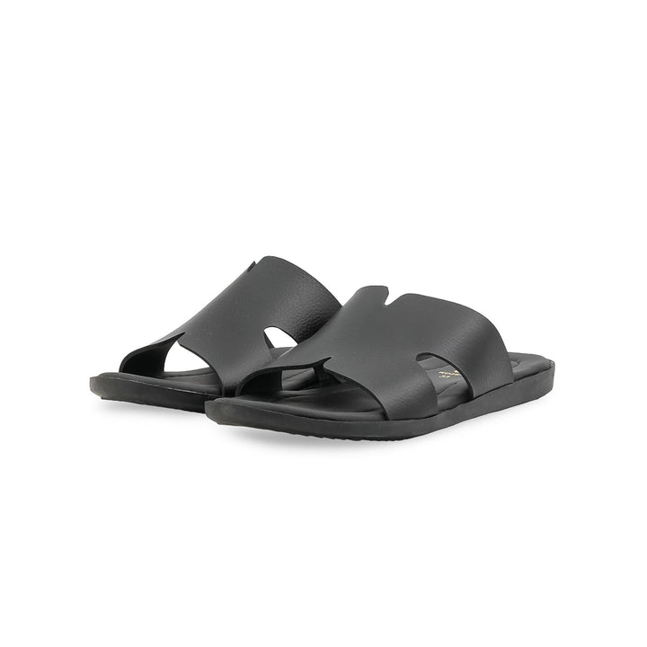Boys Black Formal Slipper KD2674