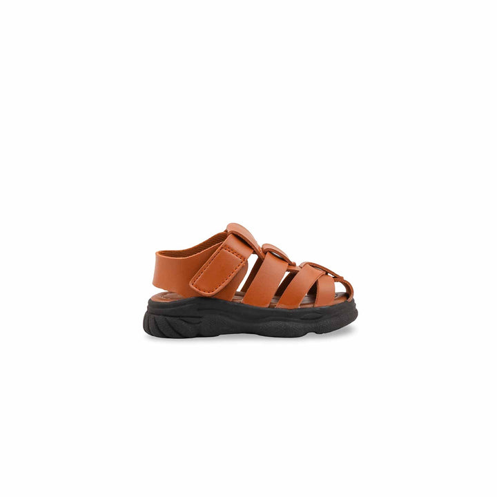 Boys Mustard Formal Sandal KD2677
