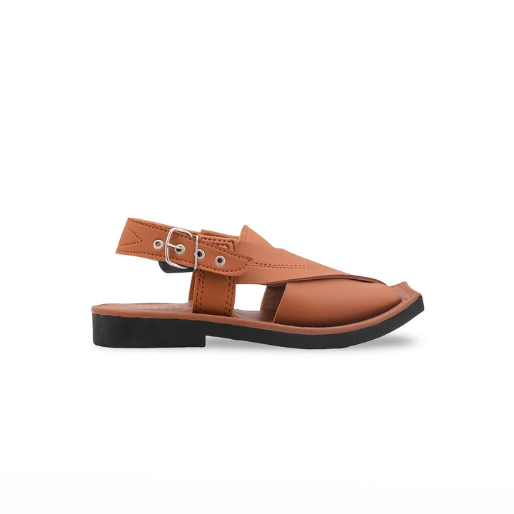 Boys Mustard Peshawari Chappal KD2678