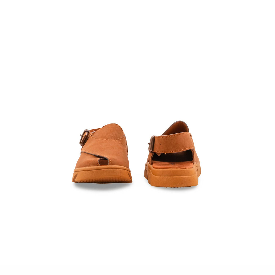 Boys Mustard Peshawari Chappal KD2681
