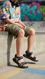 Boys Black Casual Sandal KD2686