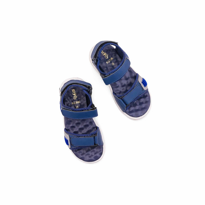 Boys Navy Casual Sandal KD2686