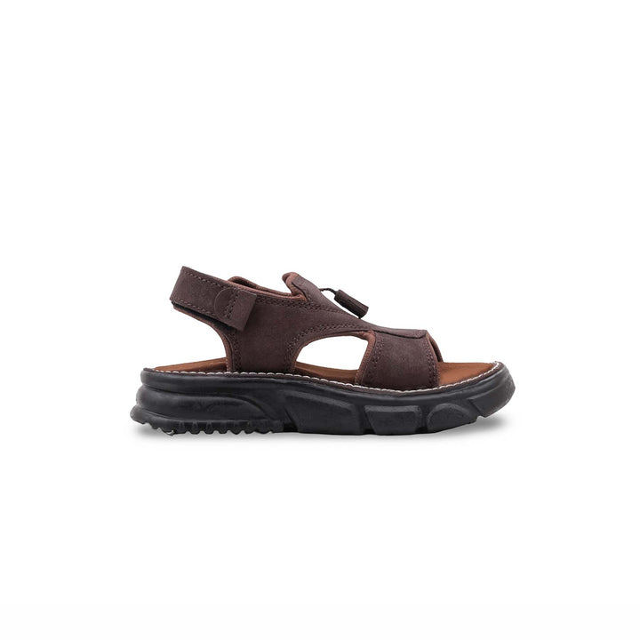Boys Coffee Formal Sandal KD2694