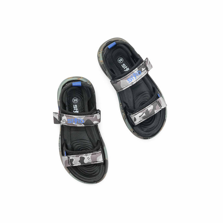 Boys Black Formal Sandal KD2702