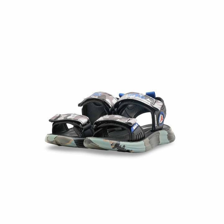 Boys Black Formal Sandal KD2702