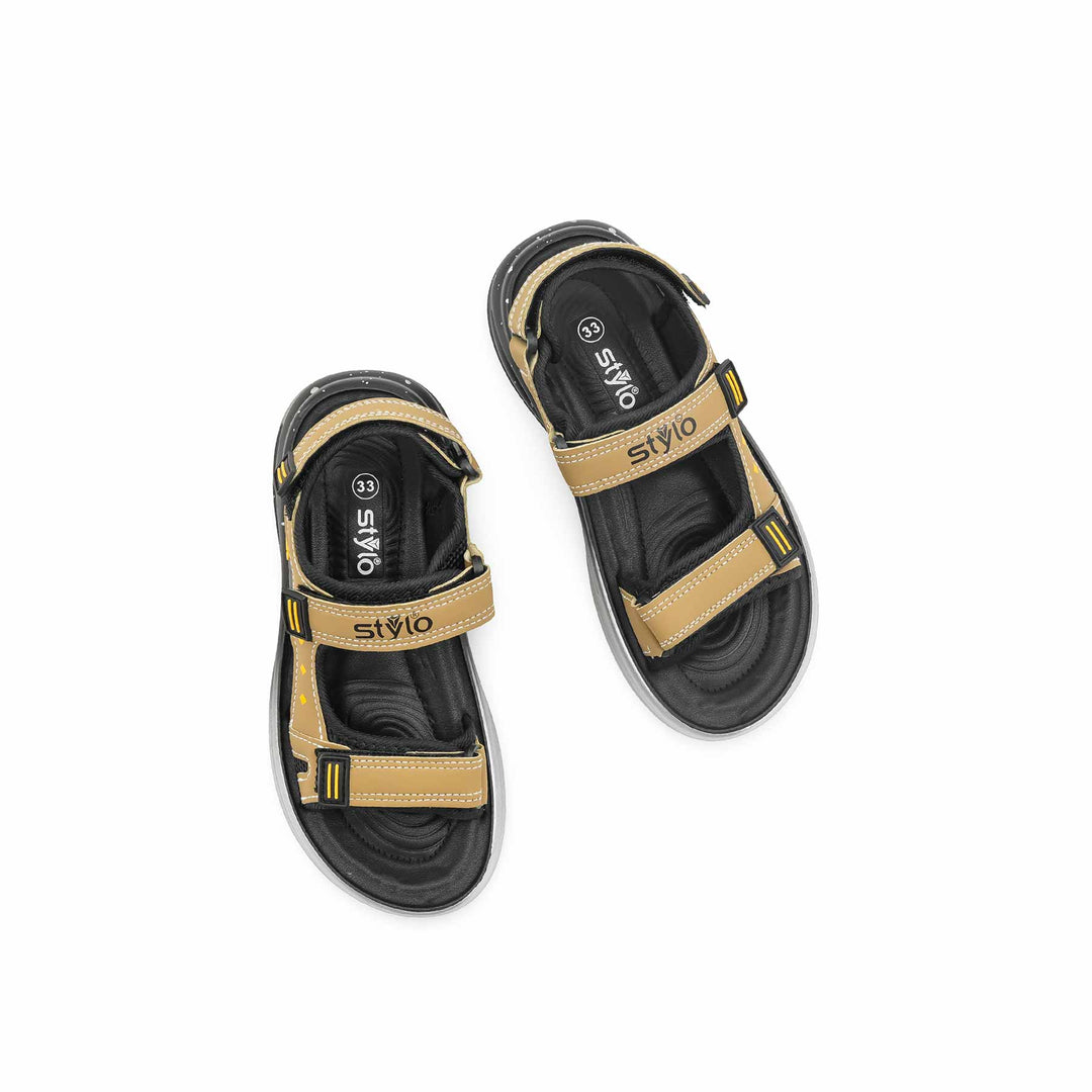 Boys Khaki Formal Sandal KD2703