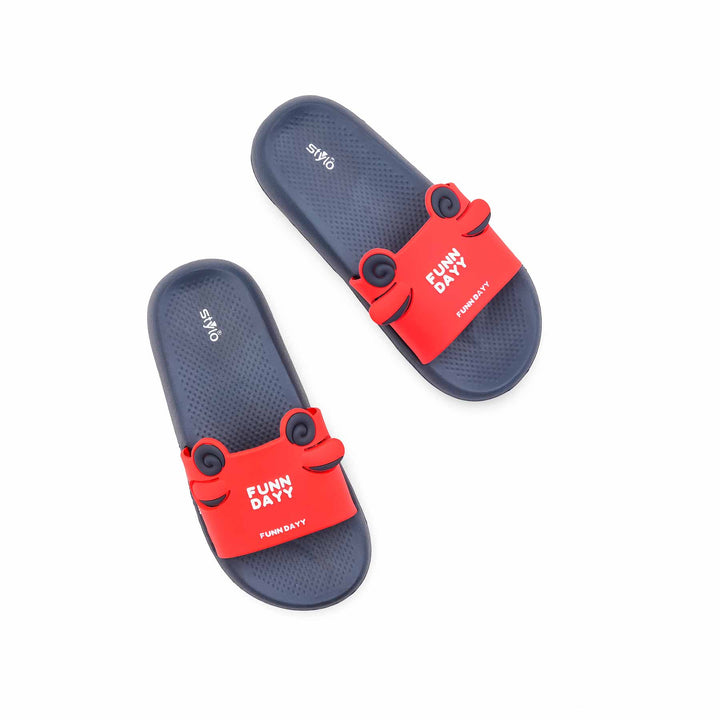Girls Red Casual Flip Flop KD2718