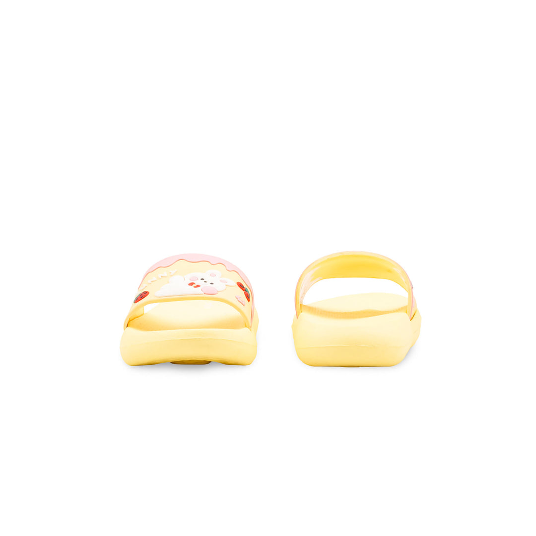 Girls Lemon Flip Flops KD2728
