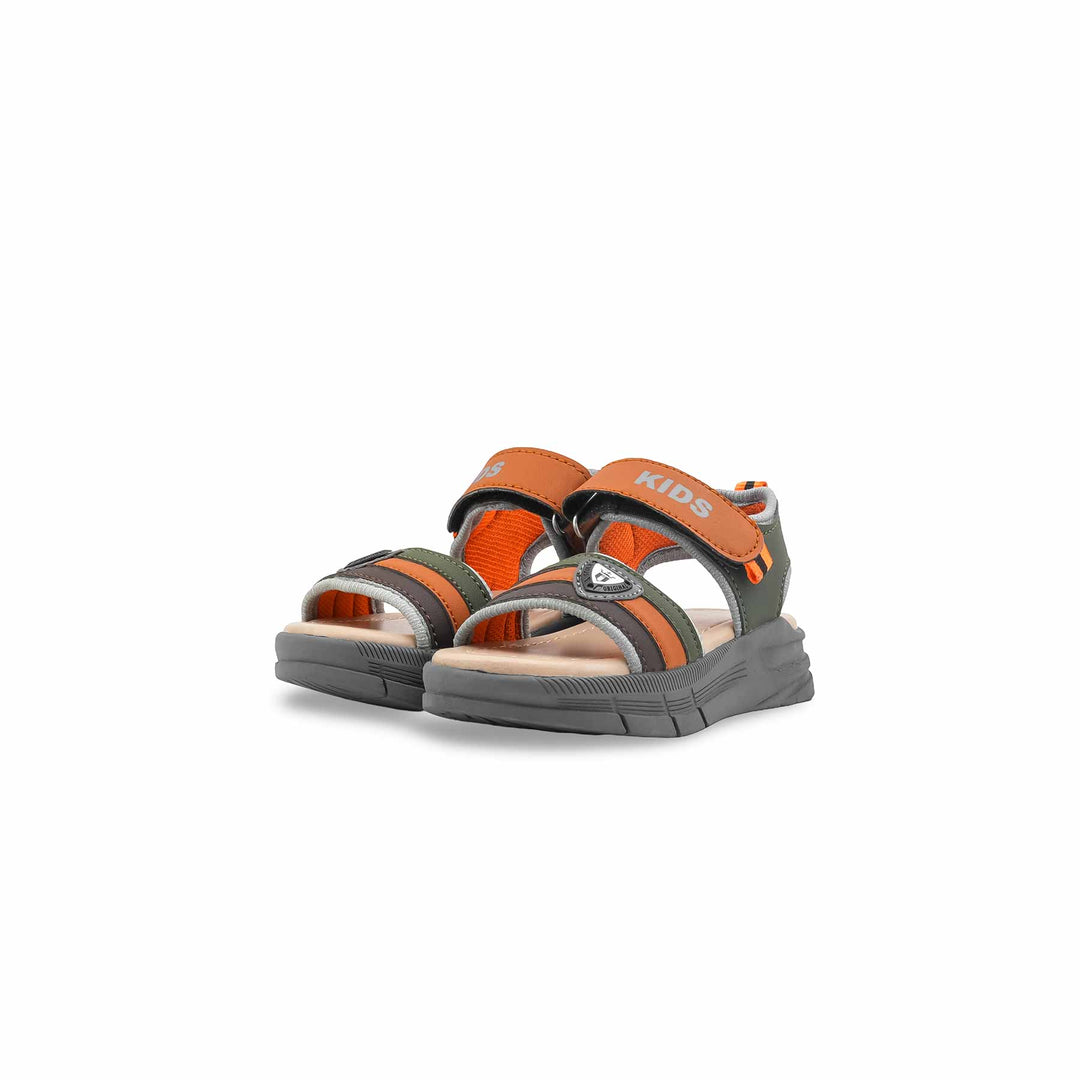 Boys Brown Casual Sandal KD2729