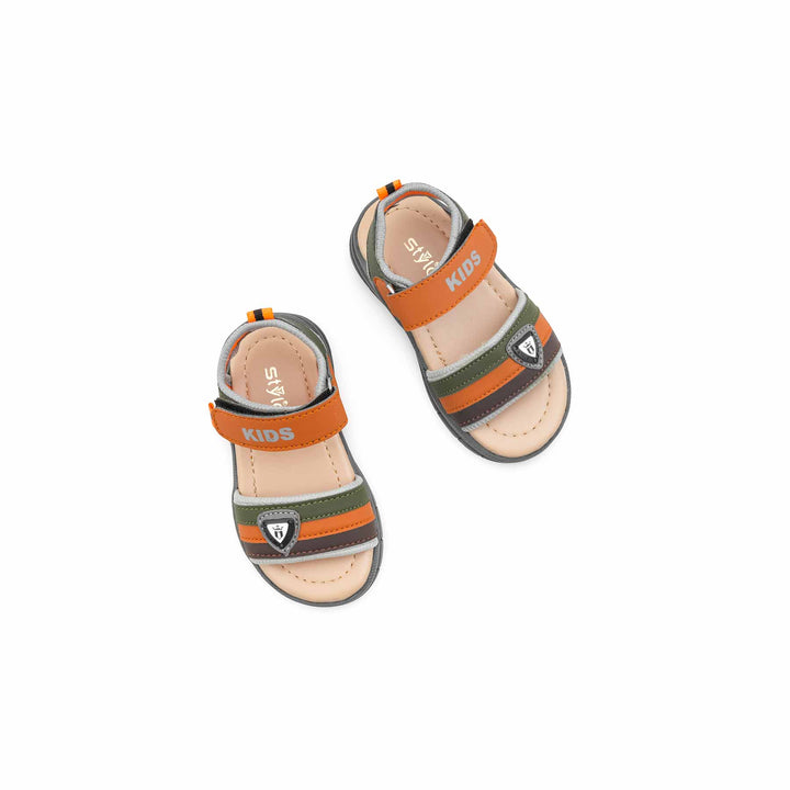 Boys Brown Casual Sandal KD2729