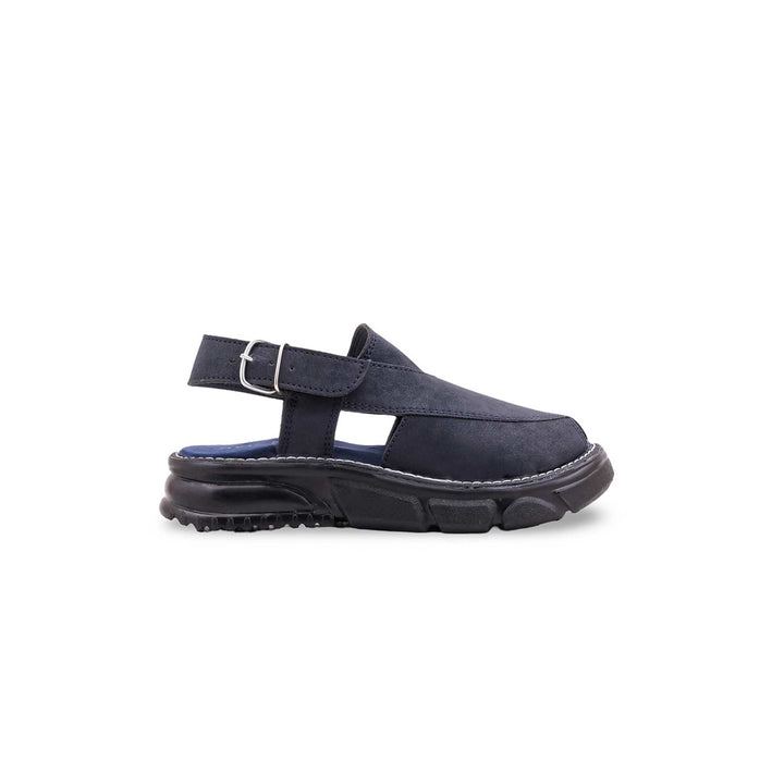 Boys Navy Peshawari Chappal KD2735