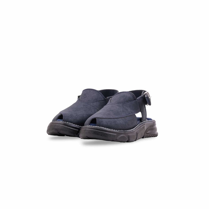 Boys Navy Peshawari Chappal KD2735