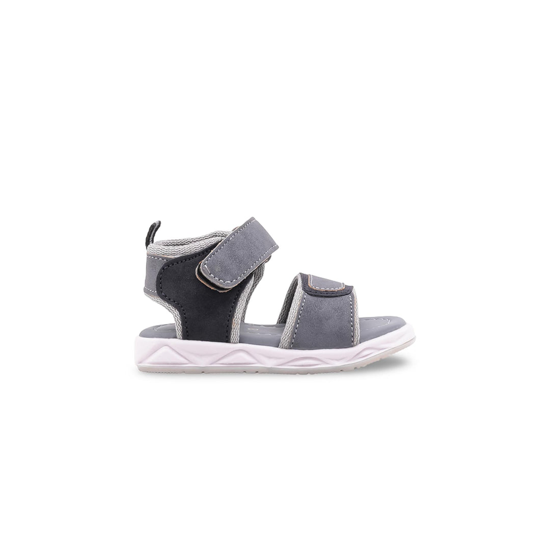Babies Grey Casual Sandal KD2750