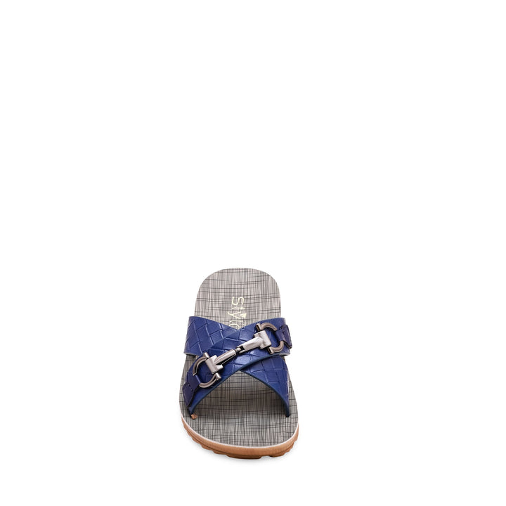 Boys Blue Formal Slipper KD4702