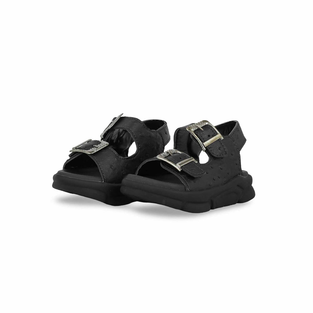 Boys Black Formal Sandal KD4719