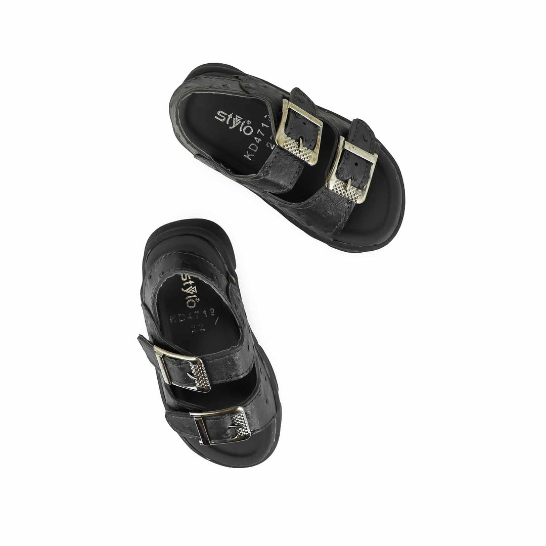 Boys Black Formal Sandal KD4719
