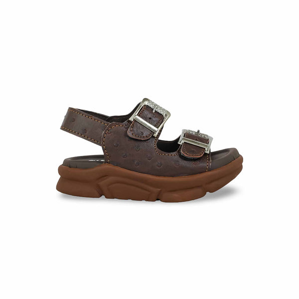 Boys Brown Formal Sandal KD4719