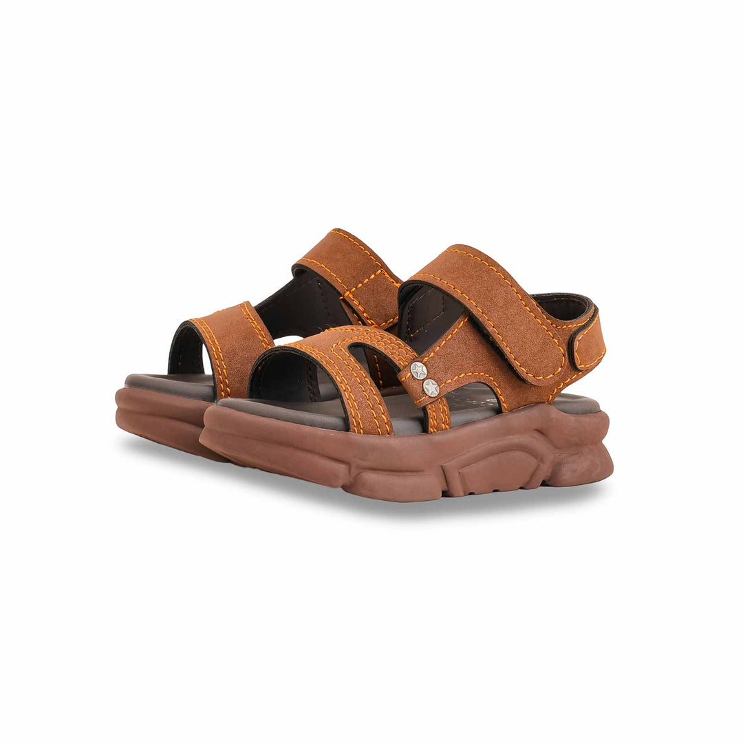 Boys Brown Casual Sandal KD4721