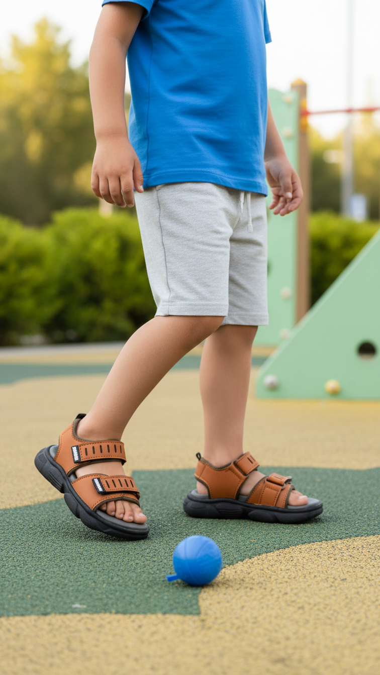Boys Mustard Casual Sandal KD4732