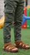 Boys Brown Formal Sandal KD4741