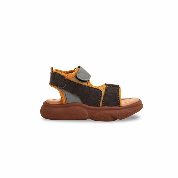 Boys Brown Formal Sandal KD4742
