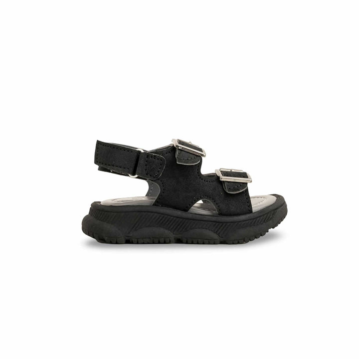 Boys Black Formal Sandal KD4744