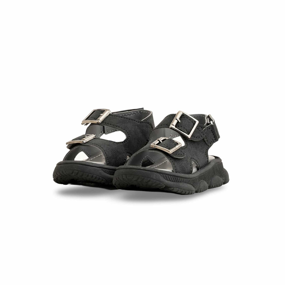 Boys Black Formal Sandal KD4744