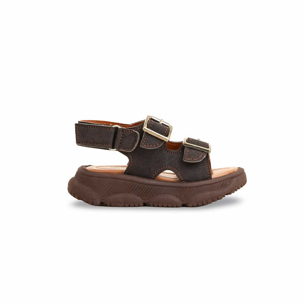 Boys Brown Formal Sandal KD4744