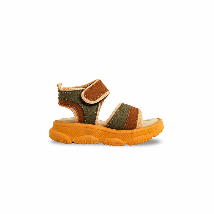 Boys Brown Formal Sandal KD4747