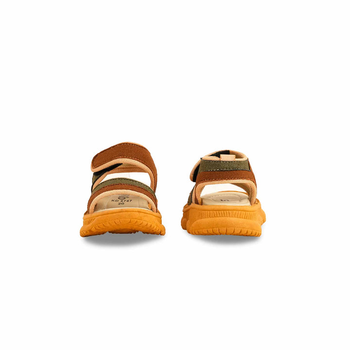 Boys Brown Formal Sandal KD4747