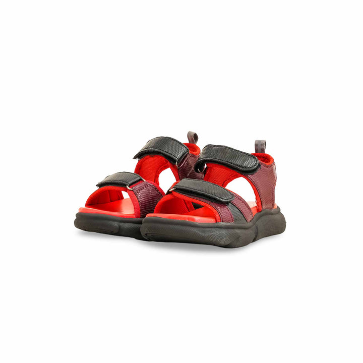 Boys Red Formal Sandal KD4748