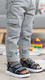 Boys Navy Formal Sandal KD4758