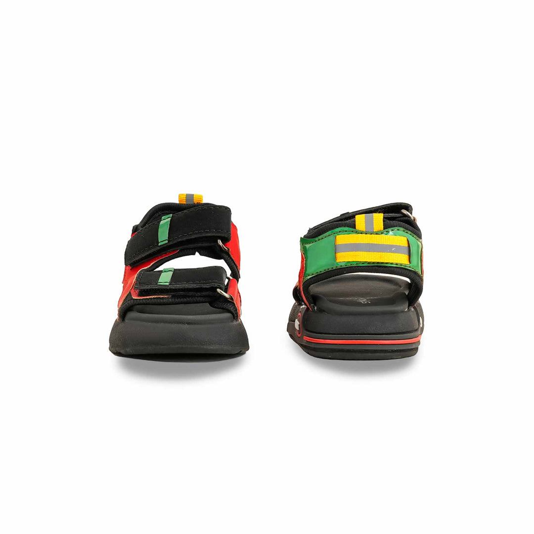 Boys Black Casual Sandal KD4759