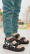 Boys Black Casual Sandal KD4760