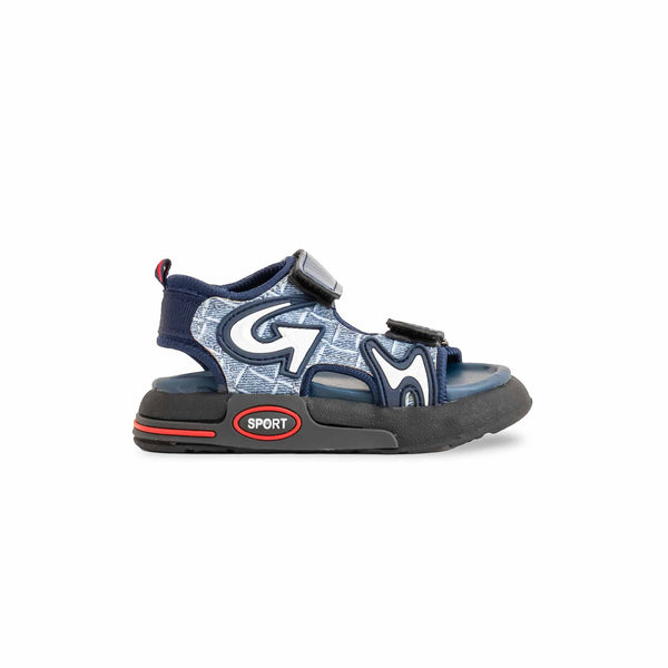 Boys Navy Casual Sandal KD4760