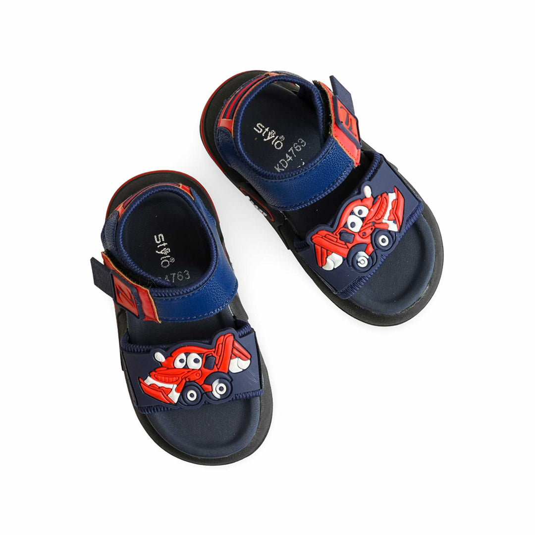 Boys Navy Casual Sandal KD4763