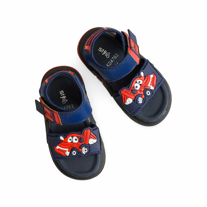 Boys Navy Casual Sandal KD4763