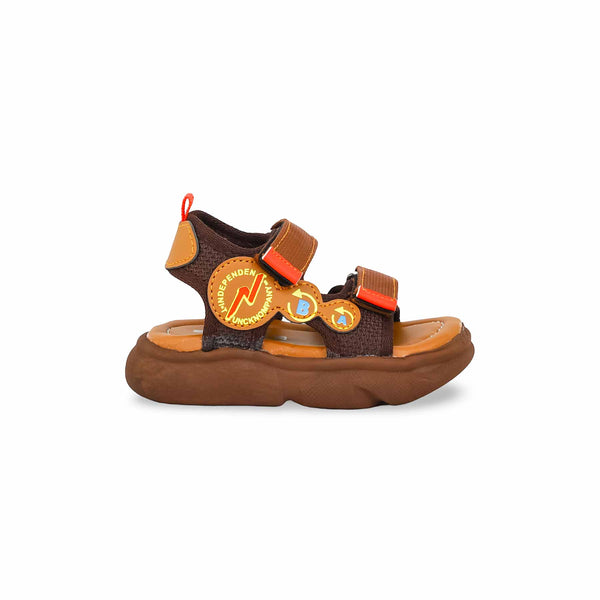 Boys Brown Casual Sandal KD4770
