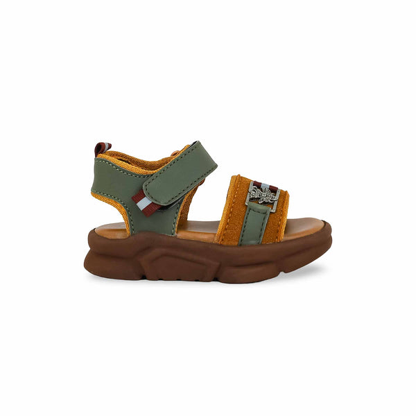 Boys Brown Formal Sandal KD4782