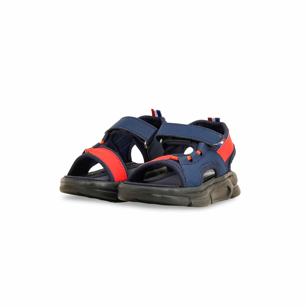 Boys Navy Casual Sandal KD4786