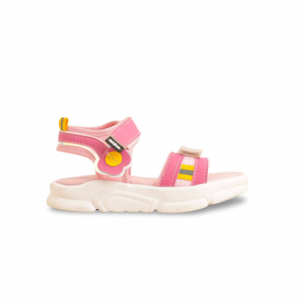 Girls Pink Casual Sandal KD4813