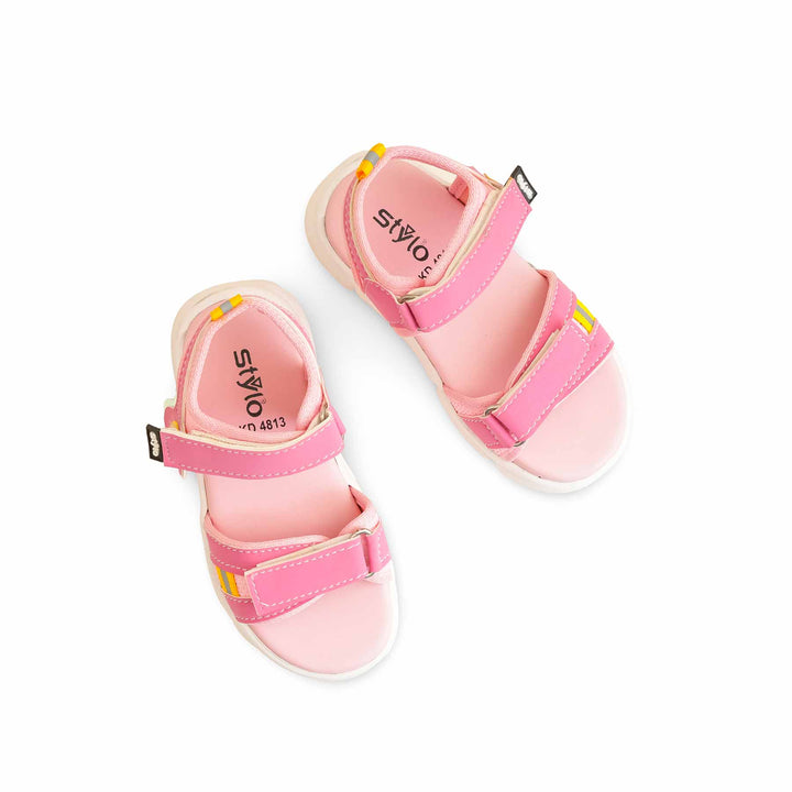 Girls Pink Casual Sandal KD4813
