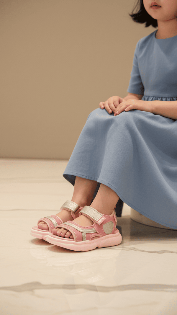 Girls Pink Casual Sandal KD4833