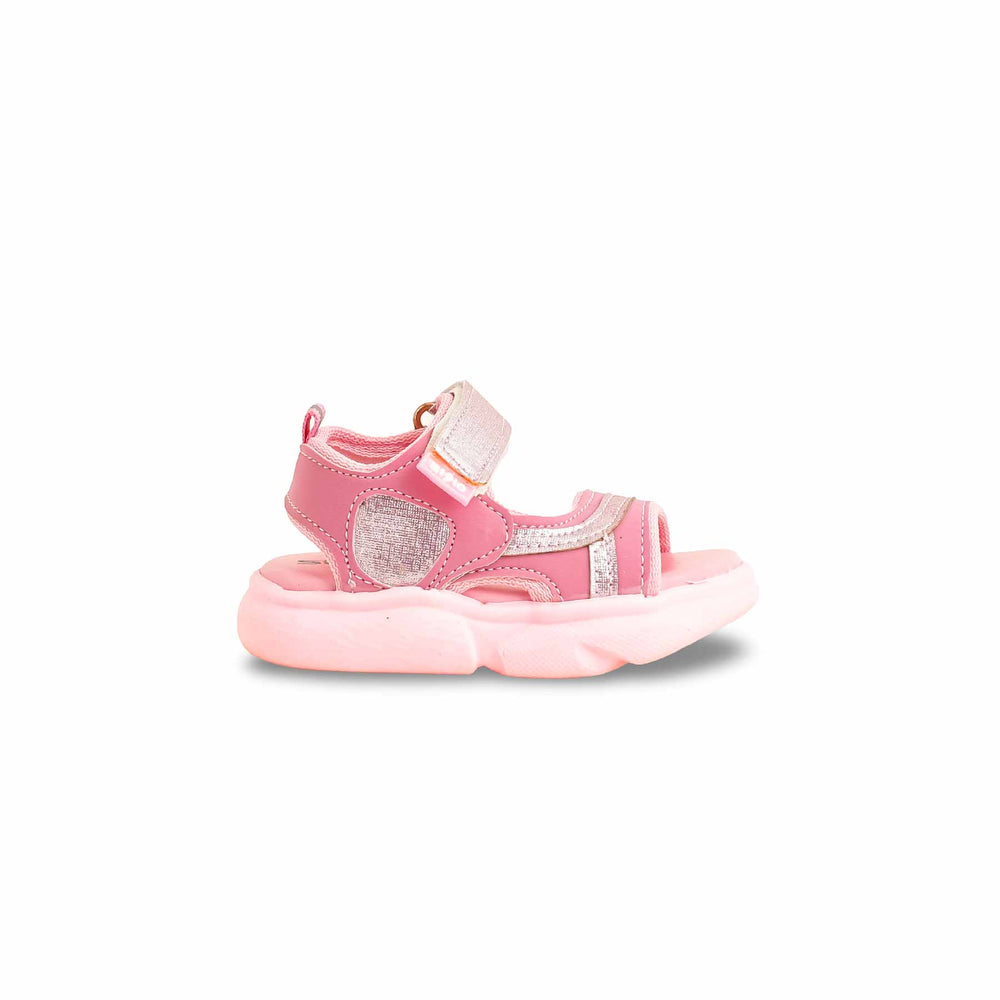 Girls Pink Casual Sandal KD4833