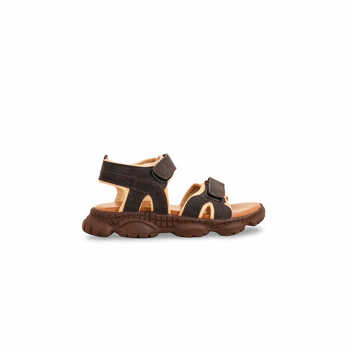 Boys Brown Casual Sandal KD4838