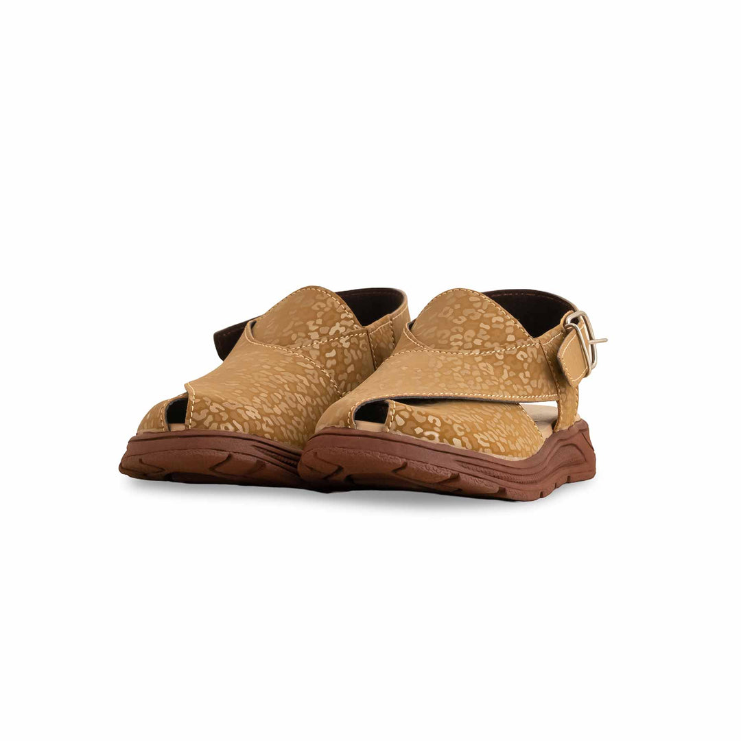 Boys Camel Peshawari Chappal KD4839