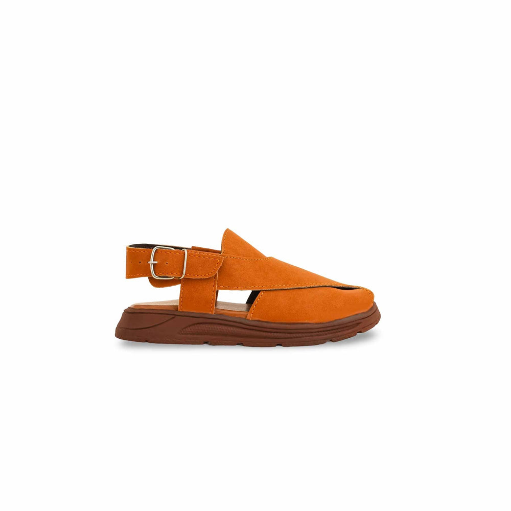 Boys Mustard Peshawari Chappal KD4840